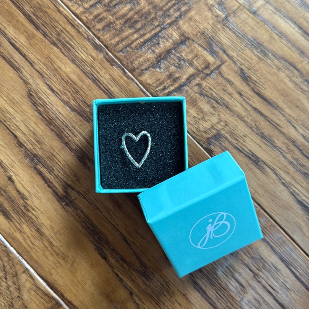 J Bloom Courtship Heart Ring